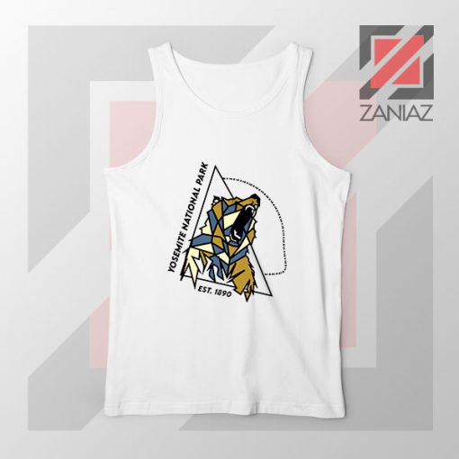 Yosemite Park Black Bear Graphic Tank Top