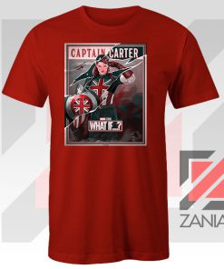 Captain Carter Women New Red Tee