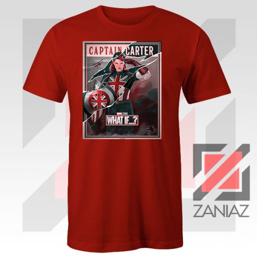 Captain Carter Women New Red Tee