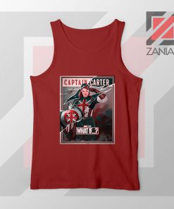 Captain Carter Women New Red Tank Top