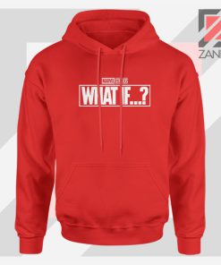 What If Marvel Series Design Red Hoodie