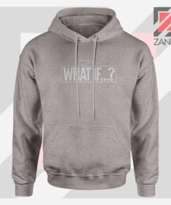 What If Marvel Series Design Grey Hoodie