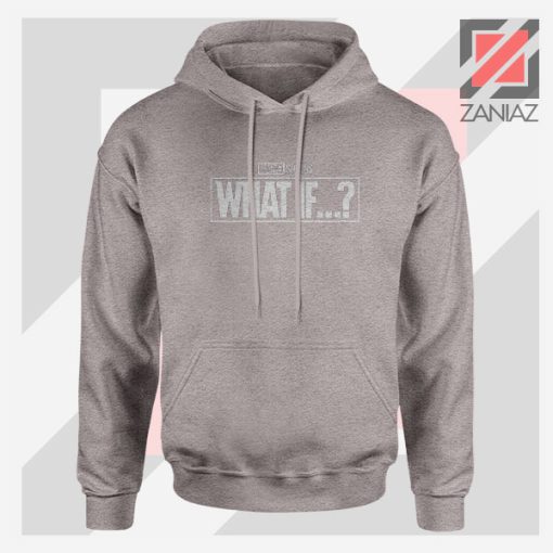 What If Marvel Series Design Grey Hoodie