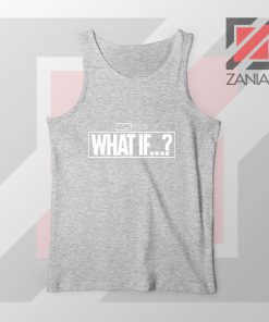 What If Marvel Series Design Grey Tank Top