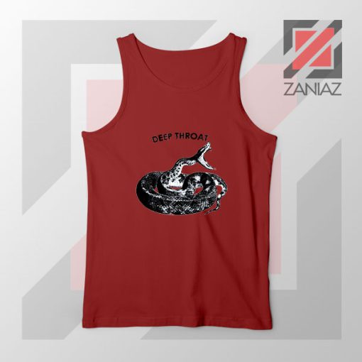 Jolt Deep Throat Rattlesnake Red Tank Top