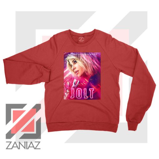 Buy Jolt Action Movie 2021 Red Sweatshirt