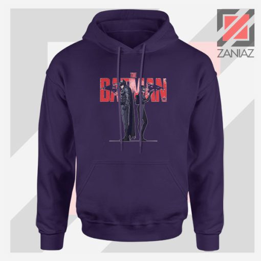 Batman Catwoman Film Navy Blue Hoodie