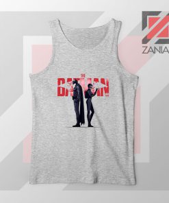 Batman Catwoman Film Sport Grey Tank Top