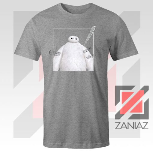 Baymax Robotics Taped Sport Grey Tshirt