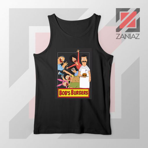 Bobs Burgers Family Design Tank Top