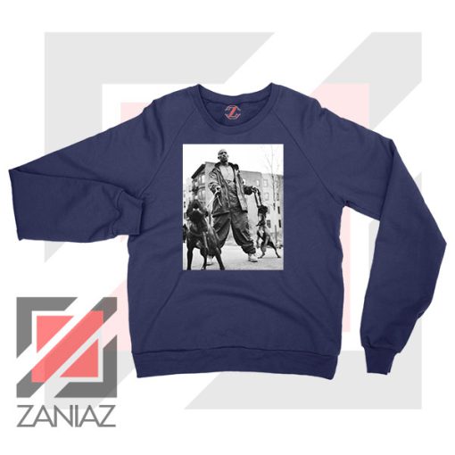 DMX The Dogs Designs Navy Blue Sweatshirt