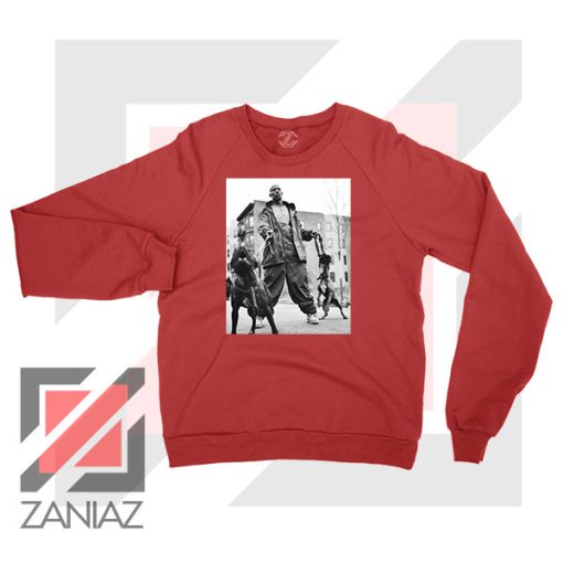 DMX The Dogs Designs Red Sweatshirt