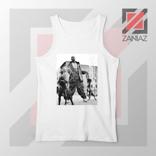 DMX The Dogs Designs White Tank Top