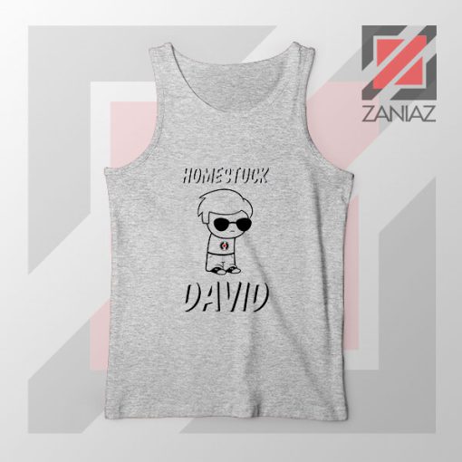 Dave Strider Paint Adventure Grey Tank Top