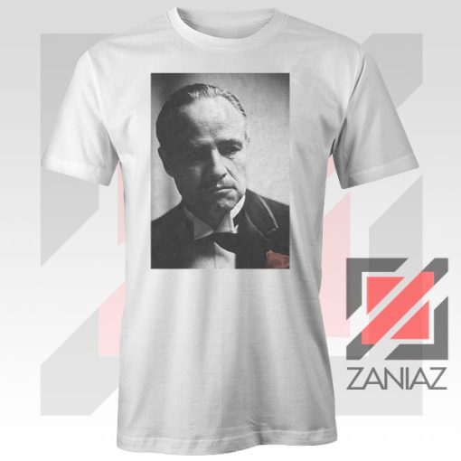 Don Vito Corleone Portrait White Tshirt