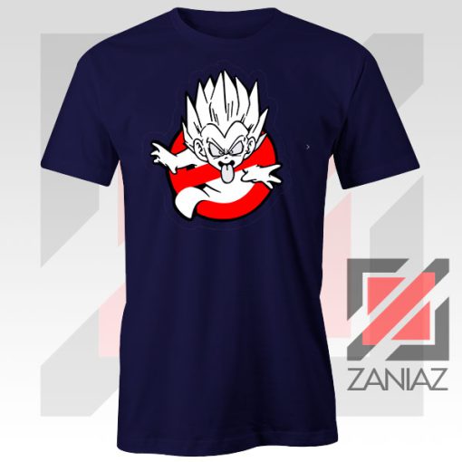 Dragon Ball Parody Ghostbusters Navy Blue Tshirt