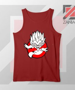 Dragon Ball Parody Ghostbusters Red Tank Top