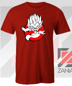 Dragon Ball Parody Ghostbusters Red Tshirt