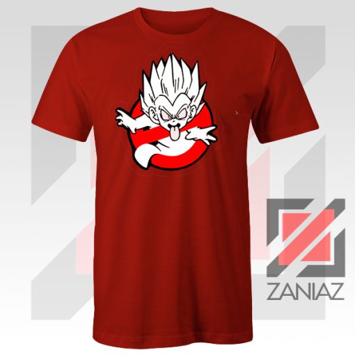 Dragon Ball Parody Ghostbusters Red Tshirt