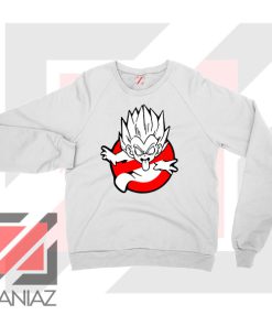 Dragon Ball Parody Ghostbusters White Sweatshirt