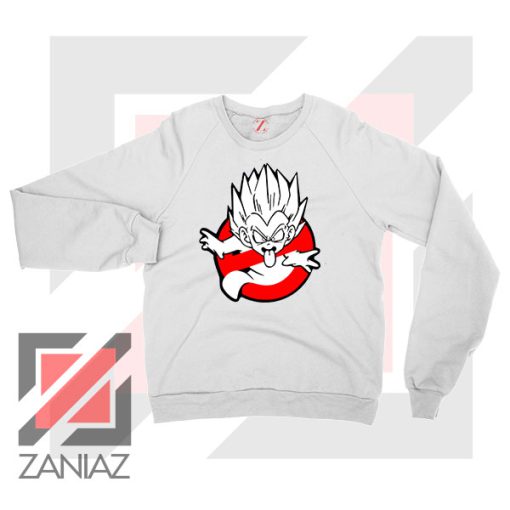 Dragon Ball Parody Ghostbusters White Sweatshirt