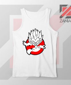 Dragon Ball Parody Ghostbusters White Tank Top