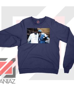 Fabolous Jadakiss Moments Navy Blue Sweater