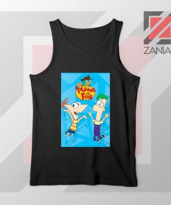 Funny Phineas and Ferb Disney Tank Top