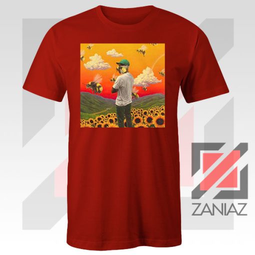 Gap Tooth T Flower Boy Graphic Red Tshirt