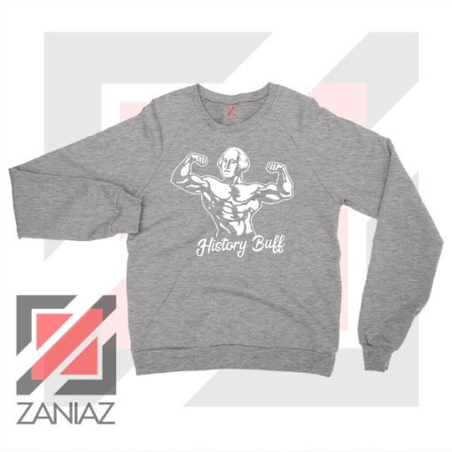 George Washington Bull Grey Sweatshirt