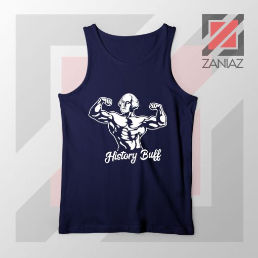 George Washington Bull Navy Tank Top