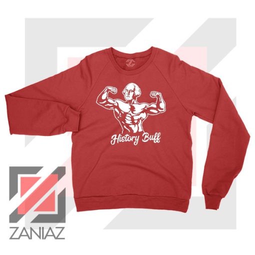 George Washington Bull Red Sweatshirt