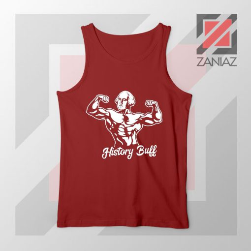 George Washington Bull Red Tank Top