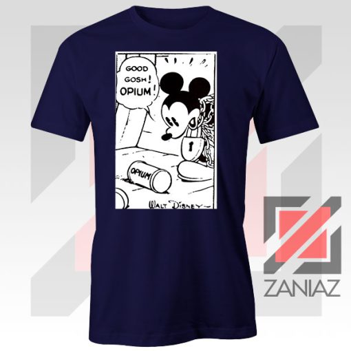 Good Gosh Opium Mickey Navy Blue Tshirt