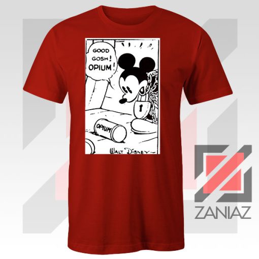 Good Gosh Opium Mickey Red Tshirt