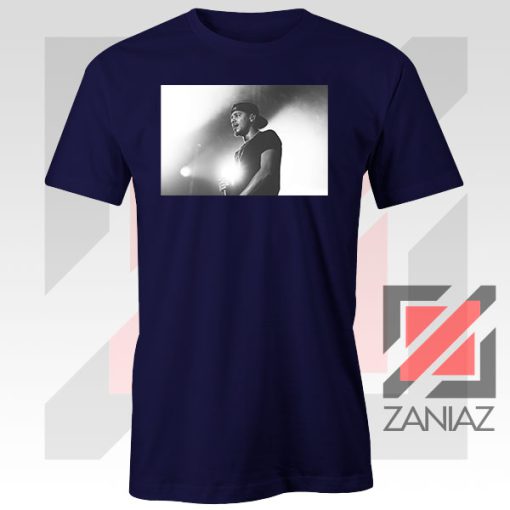 J Cole 2014 Album Concert Navy Blue Tee