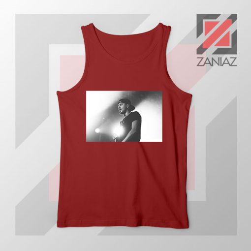 J Cole 2014 Album Concert Red Tank Top