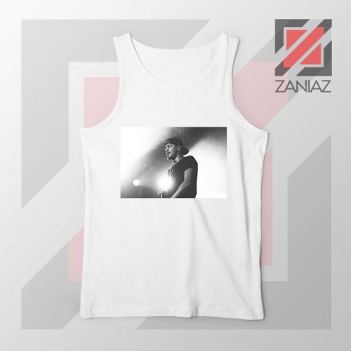 J Cole 2014 Album Concert White Tank Top