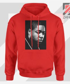 Jadakiss Rapper Graphic Red Hoodie