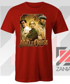 Jungle Cruise Characters Red Tee