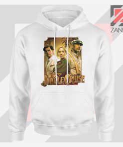 Jungle Cruise Characters White Hoodie