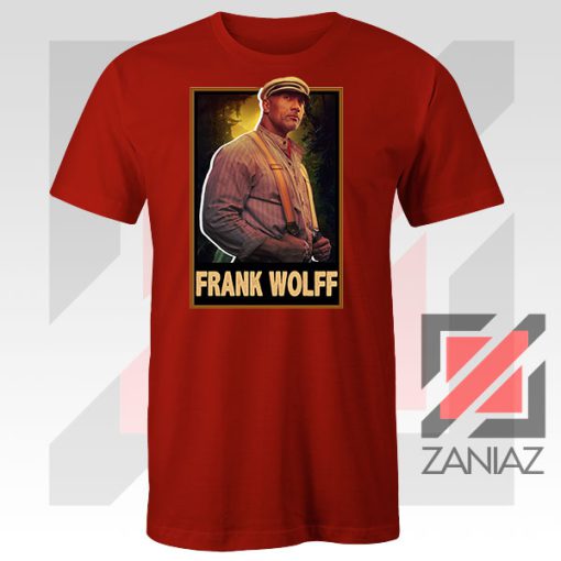 Jungle Cruise The Rock Actor Red Tshirt