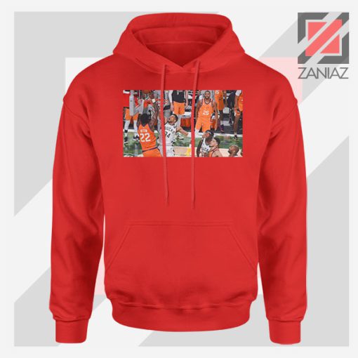 New Dunk Block Deandre Ayton Red Hoodie