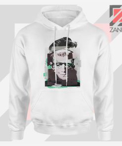 New Monsters Frankenstein Portrait White Hoodie