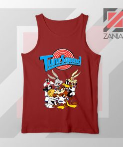 New Tune Squad Space Jam Red Tank Top