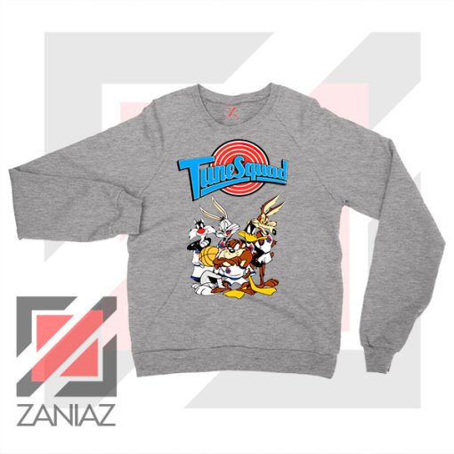 New Tune Squad Space Jam Sport Grey Sweatshirt