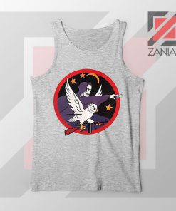 Night Fighter Squadron Owl Sport Grey Tank Top