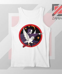 Night Fighter Squadron Owl White Tank Top