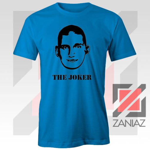 Nikola The Joker Design Blue Tee