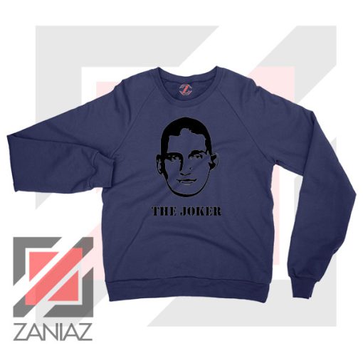 Nikola The Joker Design Navy Blue Sweatshirt